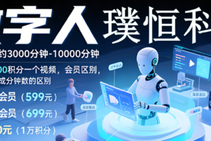 AI数字人包括PC端、手机端、小程序,自由选择使用。