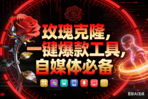 (17912期)玫瑰克隆工具,鲁大魔ai软件,自媒体神器,一键爆款,50多个功能,详细教程。